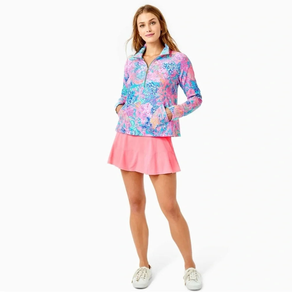 Lilly Pulitzer UPF 50+ Luxletic Corrine Skort Sz. Large NWOT Pink